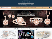 Tablet Screenshot of longneckerjewelry.com